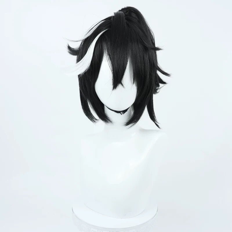 L - email Wig Umamusume: Pretty Derby Katsuragi Ace Black 40cm Halloween Cosplay Wig - lemailwigs