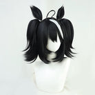 L - email Wig Umamusume: Pretty Derby Kitasan Black Double Braids Cosplay Wig - lemailwigs