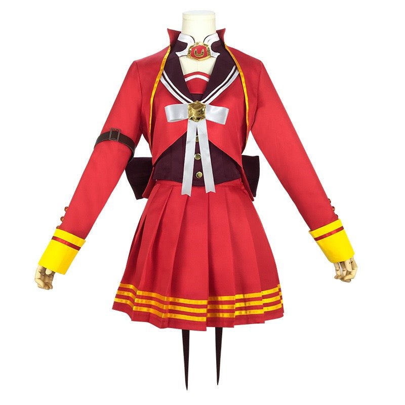 L - email Wig Umamusume: Pretty Derby Maruzensky Halloween Cosplay Costume - lemailwigs
