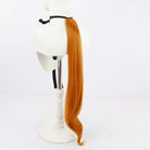 L - email Wig Umamusume: Pretty Derby Mayano Top Gun Wedding Orange Cosplay Waig Ears Tail - lemailwigs