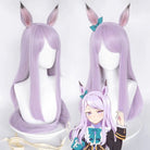 L - email Wig Umamusume: Pretty Derby Mejiro McQueen Halloween Cosplay Costume And Wig Full Set - lemailwigs