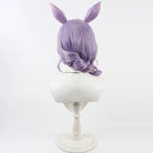 L - email Wig Umamusume: Pretty Derby Mejiro McQueen Purple Curly 50cm Cosplay Wig - lemailwigs