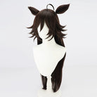 L - email Wig Umamusume: Pretty Derby Mr. C.B. Brown 85cm Ears And Tail Halloween Cosplay Wig - lemailwigs