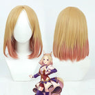 L - email Wig Umamusume: Pretty Derby Narita Top Road Short Tail And Ears Halloween Cosplay Wig - lemailwigs