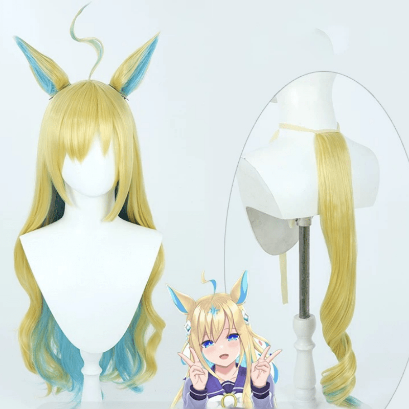 L - email Wig Umamusume: Pretty Derby Neo Universe 80cm Halloween Cosplay Wig - lemailwigs