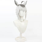 L - email Wig Umamusume: Pretty Derby Oguri Cap 45cm Ears And Tail Halloween Cosplay Wig - lemailwigs