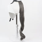 L - email Wig Umamusume: Pretty Derby Rose Kingdom Gray Mixed Red Cosplay Wig Ears Tail - lemailwigs