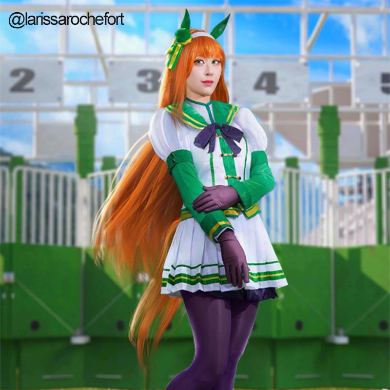 Pretty Derby Silence Suzuka Racing Outfit Cosplay Full Set – lemailwigs