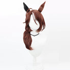 L - email Wig Umamusume: Pretty Derby Sounds of Earth Brown 50cm Halloween Cosplay Wig - lemailwigs