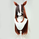 L - email Wig Umamusume: Pretty Derby Symboli Rudolf 80cm Halloween Cosplay Wig - lemailwigs