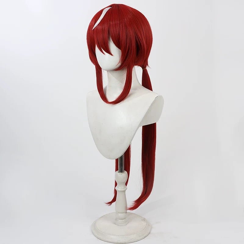 L - email Wig Umamusume: Pretty Derby Win Variation Red 80cm Halloween Cosplay Wig - lemailwigs