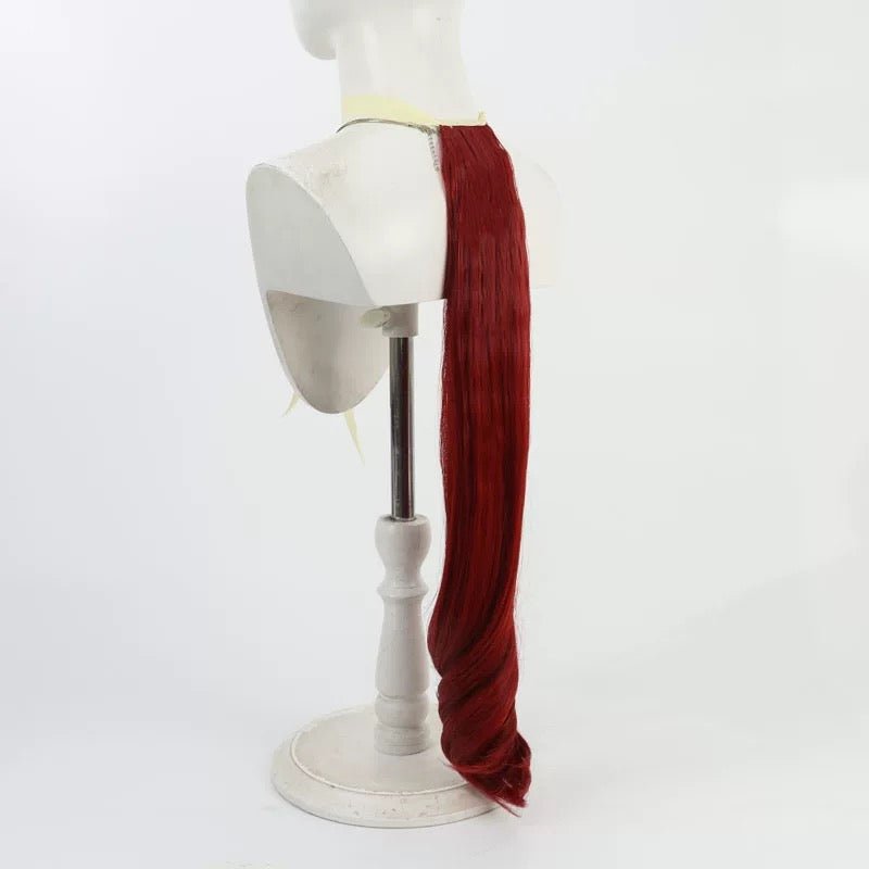 L - email Wig Umamusume: Pretty Derby Win Variation Red 80cm Halloween Cosplay Wig - lemailwigs