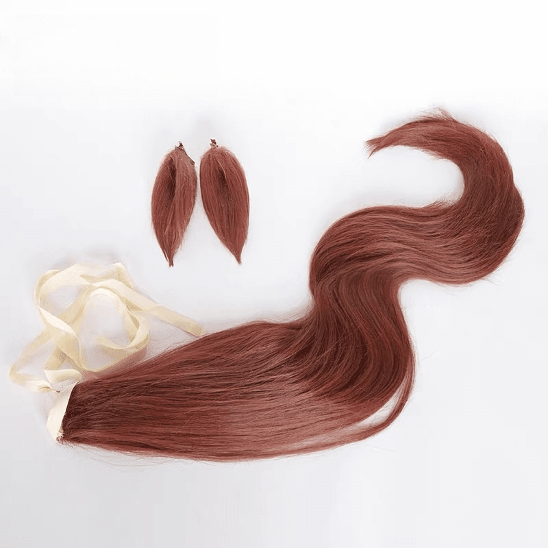 L - email Wig Umamusume:Pretty Derby 4.5th Anniversary Cosplay Costume Wig Set - lemailwigs