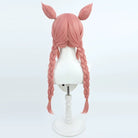 L - email Wig Umamusume:Pretty Derby Agnes Digital 65cm Cosplay Wig Ears And Tail - lemailwigs