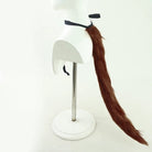 L - email Wig Umamusume:Pretty Derby Agnes Tachyon Brown 48cm Cosplay Wig And Tail Ears - lemailwigs