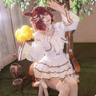 L - email Wig Umamusume:Pretty Derby Aston Machan Dress Lolita Cosplay Costume - lemailwigs