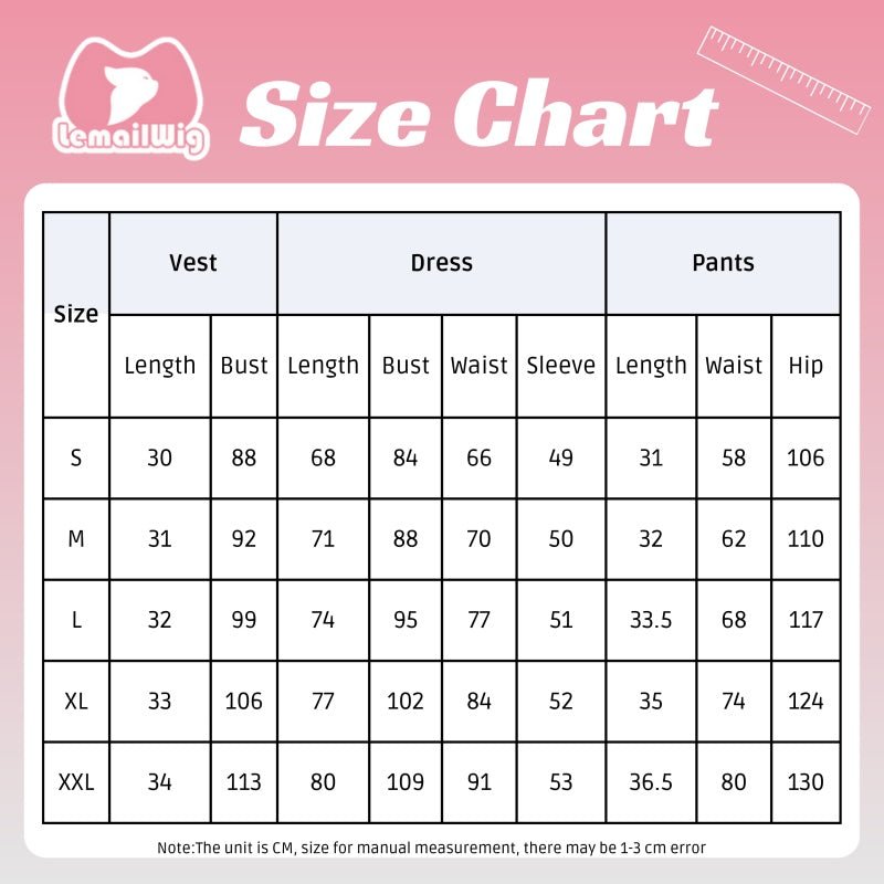 L - email Wig Umamusume:Pretty Derby Aston Machan Dress Lolita Cosplay Costume - lemailwigs