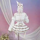 L - email Wig Umamusume:Pretty Derby Aston Machan Dress Lolita Cosplay Costume - lemailwigs