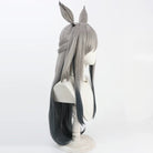 L - email Wig Umamusume:Pretty Derby Chrono Genesis 80cm Cosplay Wig Ears And Tail - lemailwigs