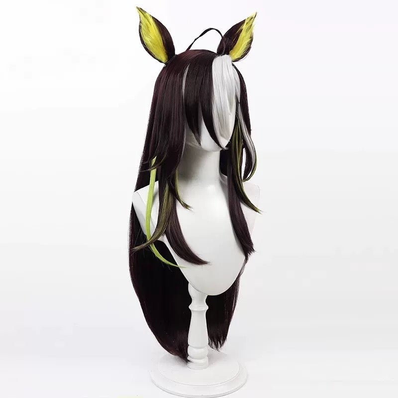 L - email Wig Umamusume:Pretty Derby Dream Journey 80cm Cosplay Wig Ears And Tail - lemailwigs