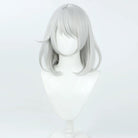 L - email Wig Umamusume:Pretty Derby Hishi Miracle Grey Cosplay Wig Ears And Tail - lemailwigs