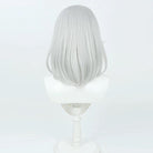 L - email Wig Umamusume:Pretty Derby Hishi Miracle Grey Cosplay Wig Ears And Tail - lemailwigs