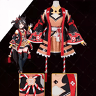 L - email Wig Umamusume:Pretty Derby Kitasan Black Cosplay Costume - lemailwigs