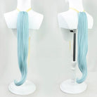L - email Wig Umamusume:Pretty Derby Mejiro Ardan Blue - green 85cm Cosplay Wig - lemailwigs