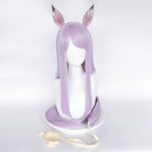 L - email Wig Umamusume:Pretty Derby Mejiro McQueen Purple 60cm Cosplay Wig And Ears Tail - lemailwigs