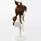 L - email Wig Umamusume:Pretty Derby Nakayama Festa Brown Cosplay Wig Tail - lemailwigs