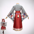 L - email Wig Umamusume:Pretty Derby Nice Nature New Year Cosplay Costume - lemailwigs