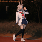 L - email Wig Umamusume:Pretty Derby Oguri Cap Halloween Cosplay Costume And Wig Full Set - lemailwigs