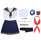 L - email Wig Umamusume:Pretty Derby Oguri Cap Halloween Cosplay Costume And Wig Full Set - lemailwigs