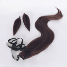 L - email Wig Umamusume:Pretty Derby Rice Shower Brown 75cm Cosplay Wig And Tail Ears - lemailwigs