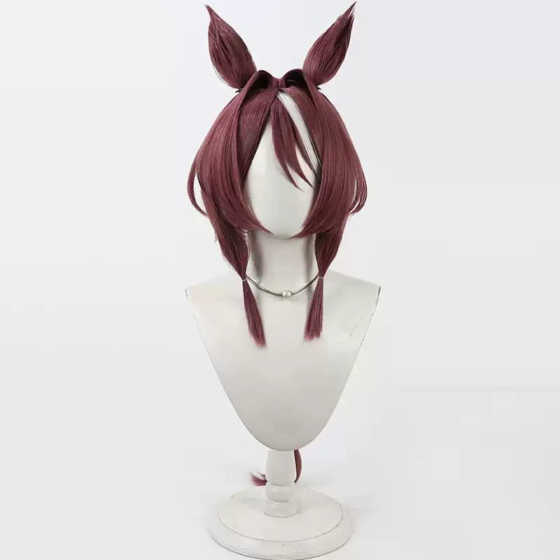 L - email Wig Umamusume:Pretty Derby Sakura Chiyono O Cosplay Wig Tail - lemailwigs