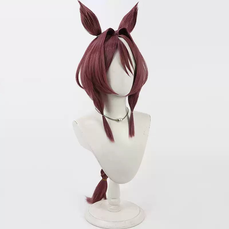 L - email Wig Umamusume:Pretty Derby Sakura Chiyono O Cosplay Wig Tail - lemailwigs