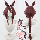 L - email Wig Umamusume:Pretty Derby Sakura Chiyono O Cosplay Wig Tail - lemailwigs