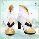 L - email Wig Umamusume:Pretty Derby Satono Diamond High Heel Custom Cosplay Shoes - lemailwigs