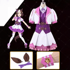 L - email Wig Umamusume:Pretty Derby Special Week Cosplay Costume - lemailwigs