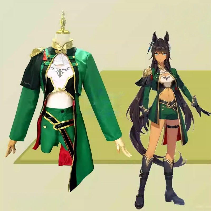 L-email Wig Umamusume:Pretty Derby Symboli Kris S Cosplay Costume - lemailwigs