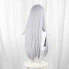 L - email Wig Umamusume:Pretty Derby Tamamo Cross Grey 60cm Cosplay Wig - lemailwigs