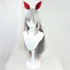 L - email Wig Umamusume:Pretty Derby Tamamo Cross Silver Cosplay Wig - lemailwigs
