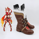 L - email Wig Umamusume:Pretty Derby Tokai Teio Custom Cosplay Shoes - lemailwigs