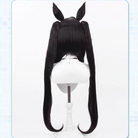 L - email Wig Umamusume:Pretty Derby Vivlos Dark Brown 90cm Cosplay Wig - lemailwigs