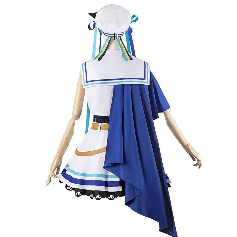 L - email Wig Umamusume:Pretty Derby Vivlos Racing Outfit Cosplay Costume - lemailwigs