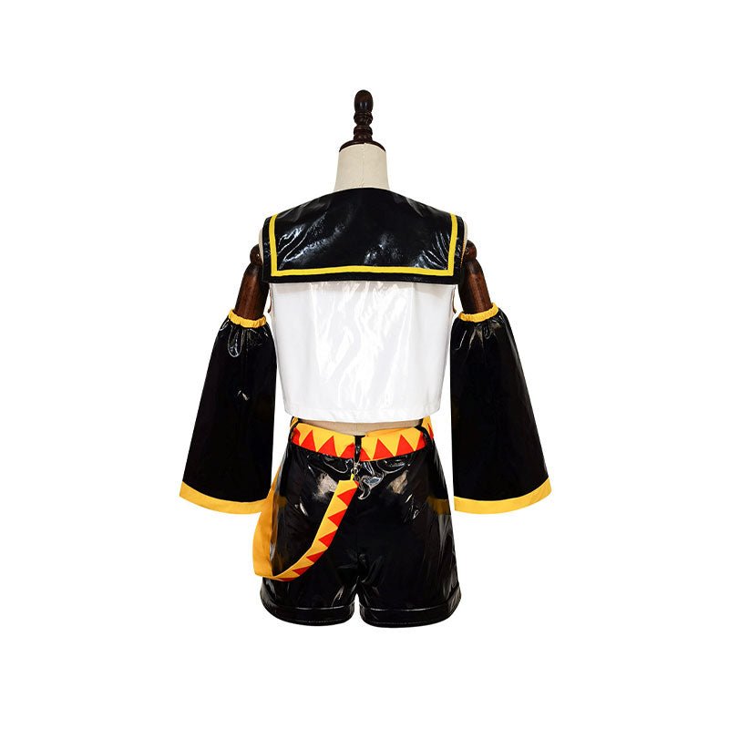 L - email Wig Vocaloid Kagamine Rin Cosplay Costume And Wig Kit - lemailwigs