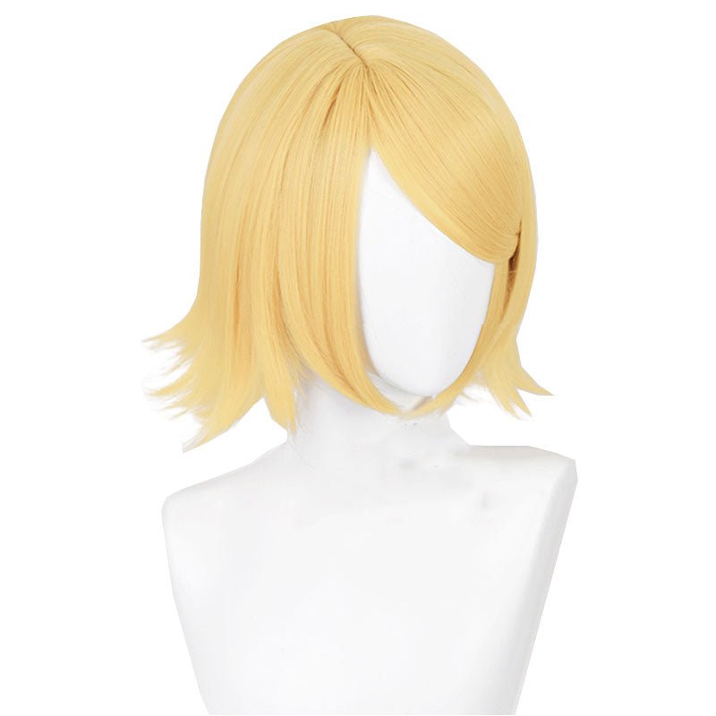 L - email Wig Vocaloid Kagamine Rin Cosplay Costume And Wig Kit - lemailwigs