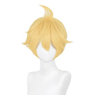 L - email Wig Vocaloid Kagamine Rin/Len Gold Yellow 32cm Halloween Cosplay Wig - lemailwigs