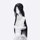 L - email Wig Where Winds Meet Jade Current Black 80cm Cosplay Wig - lemailwigs