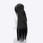 L - email Wig Where Winds Meet Jade Current Black 80cm Cosplay Wig - lemailwigs